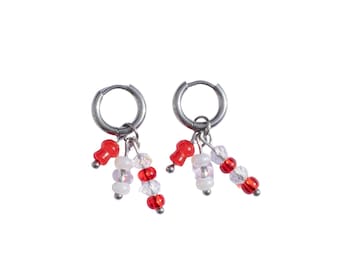 Mushroom Earring Mini Silver
