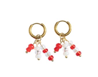 Mushroom Earring Mini Gold