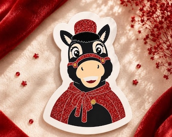 Show Donkey Sticker