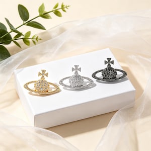Vivienne Westwood Orb Brooch - Etsy Hong Kong