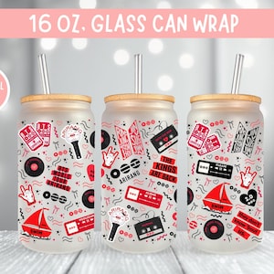 Arirang K-pop Fan Libbey Wrap Png - for UV DTF 16oz Wrap Sublimation (Digital Design)