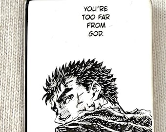 Guts Berserk Medal 925 silver medal