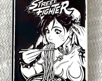 Chun Li Street Fighter 925 silver medal