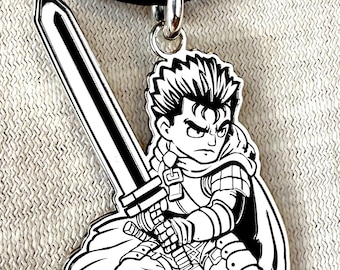 Guts Berserk 925 silver medal