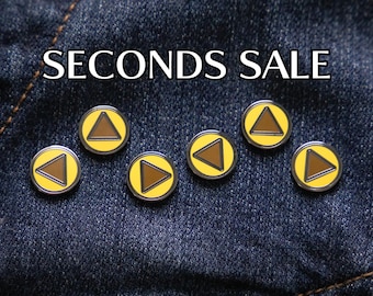 SECONDS SALE - Zelda Ocarina Note Hard Enamel Pins