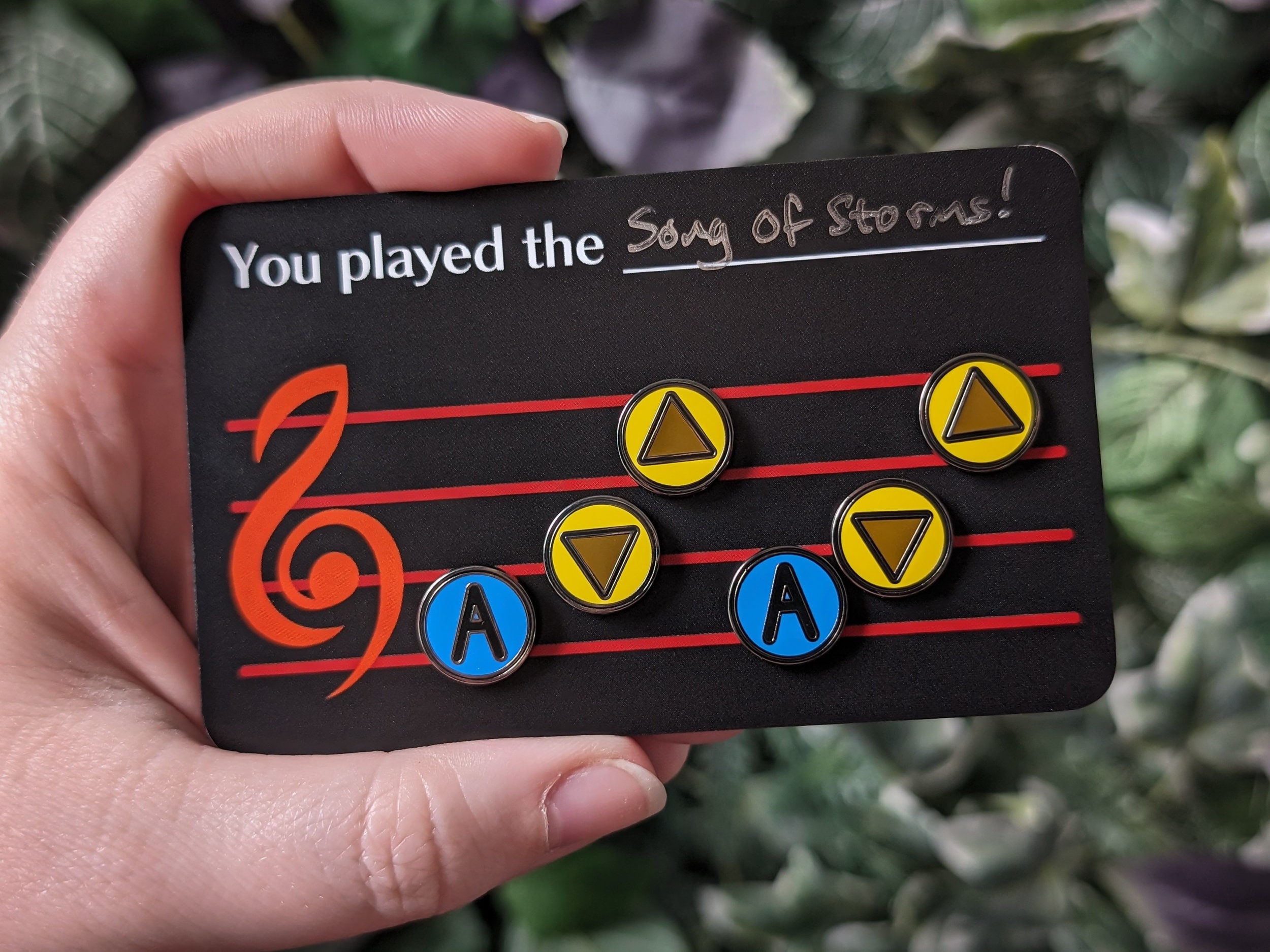 Zelda Ocarina Note Hard Enamel Pins - Etsy