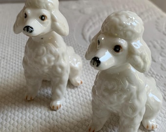 50年代のヴィンテージ磁器製プードルの置物 - Etsy 日本