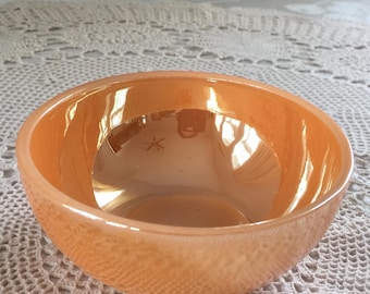 ヴィンテージ ファイヤーキング カーニバル ガラスボウル、虹色