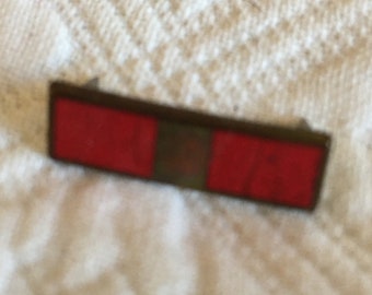 Vintage USMC 1/20 10K Gold Warrant Officer Collar or Hat Device Rank Pin. Listing for Pair of Rank Pin.