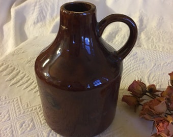 Antique Brown Jug Etsy