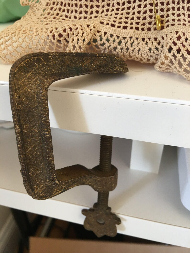 Vintage Decorative Clamp. Aged Gold Decorative Clamp. Quilting Etsy