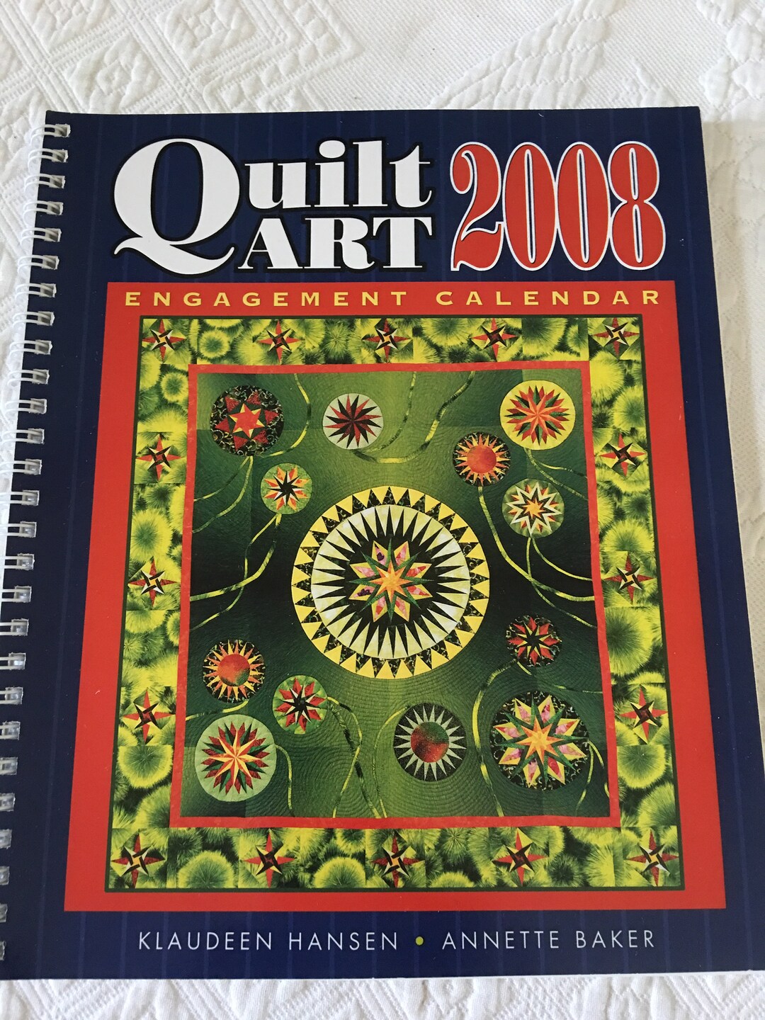 Journal or Scrapbook on Quilt Art Calendar. 52 Quilt Pictures. Etsy
