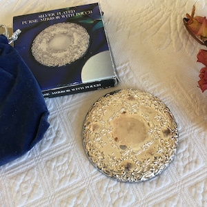 メイク道具・化粧小物 TIFFANY & Co. GLOBE-TROTTER MIRROR Tiffany & Co Mirror Jewelry Silver Gold Bamboo Nature