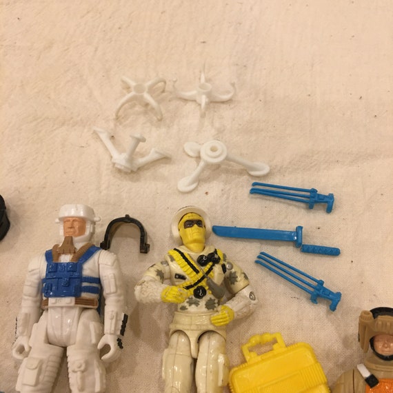 Vintage 1991-2 4-G I Joe Action Figures. Hasbro, Inc. G I Joe Man