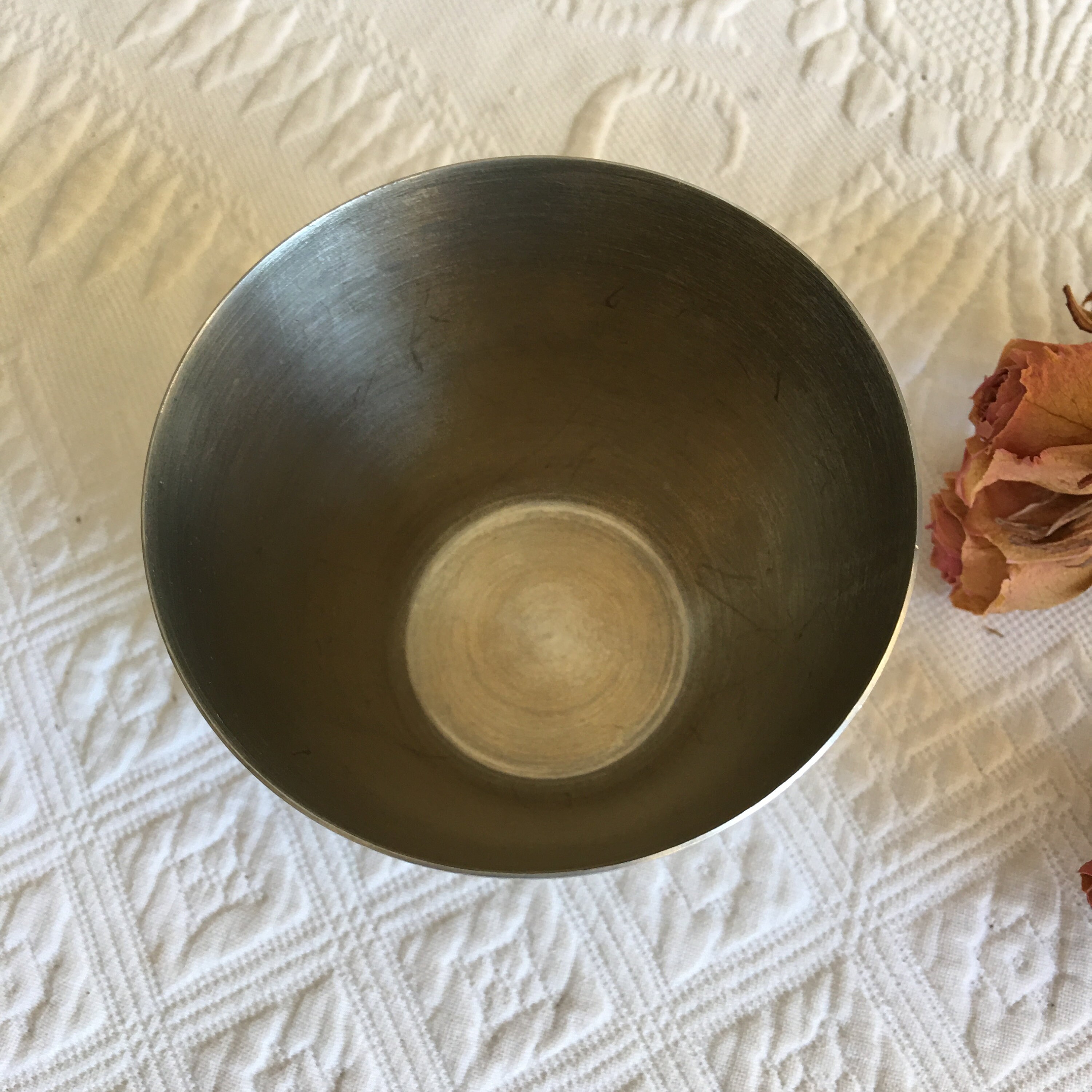 Vintage Leonard Genuine Pewter Jefferson Cup. Made in Bolivia