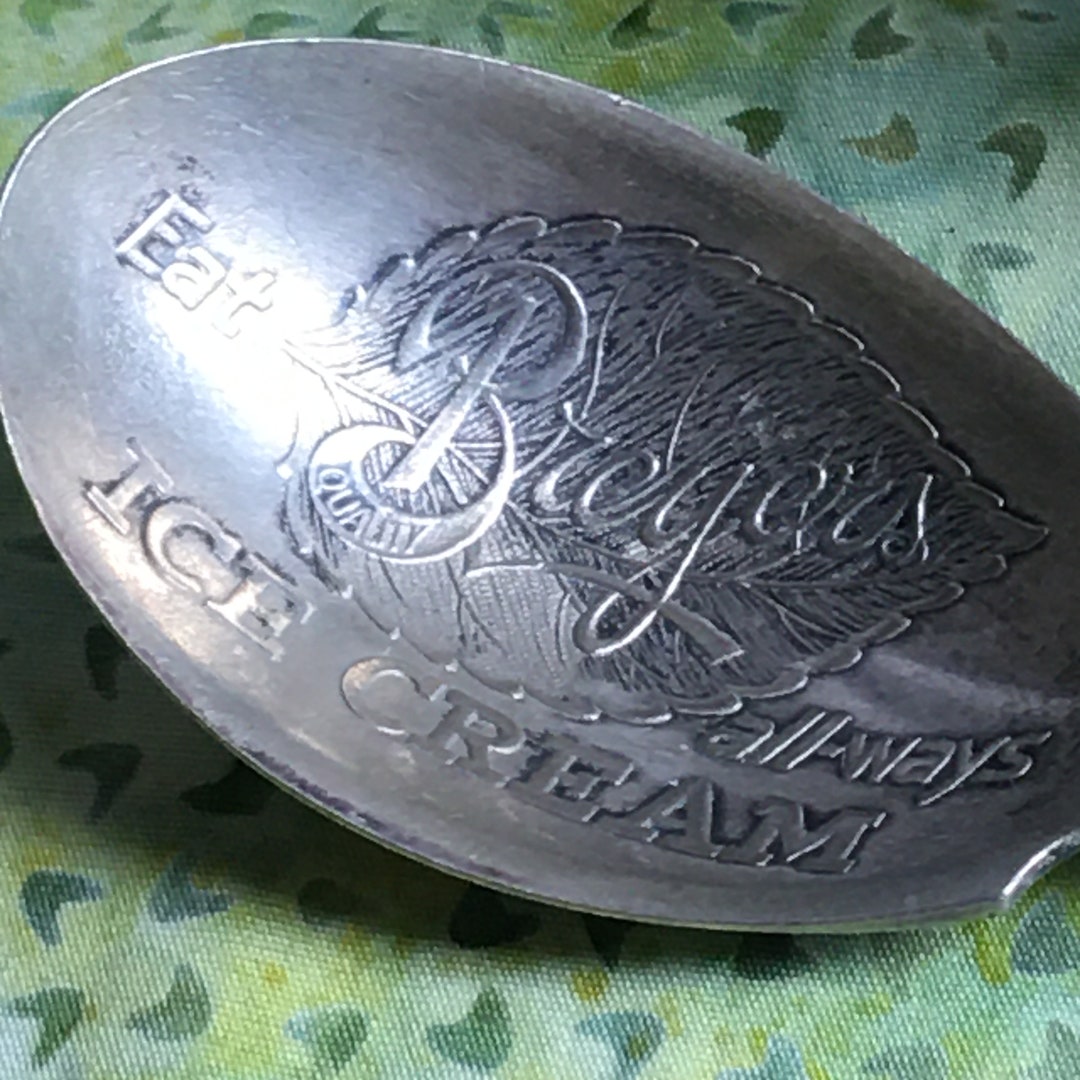 Vintage Breyers Ice Cream Spoon. Says Eat Breyers Ice Cream Etsy