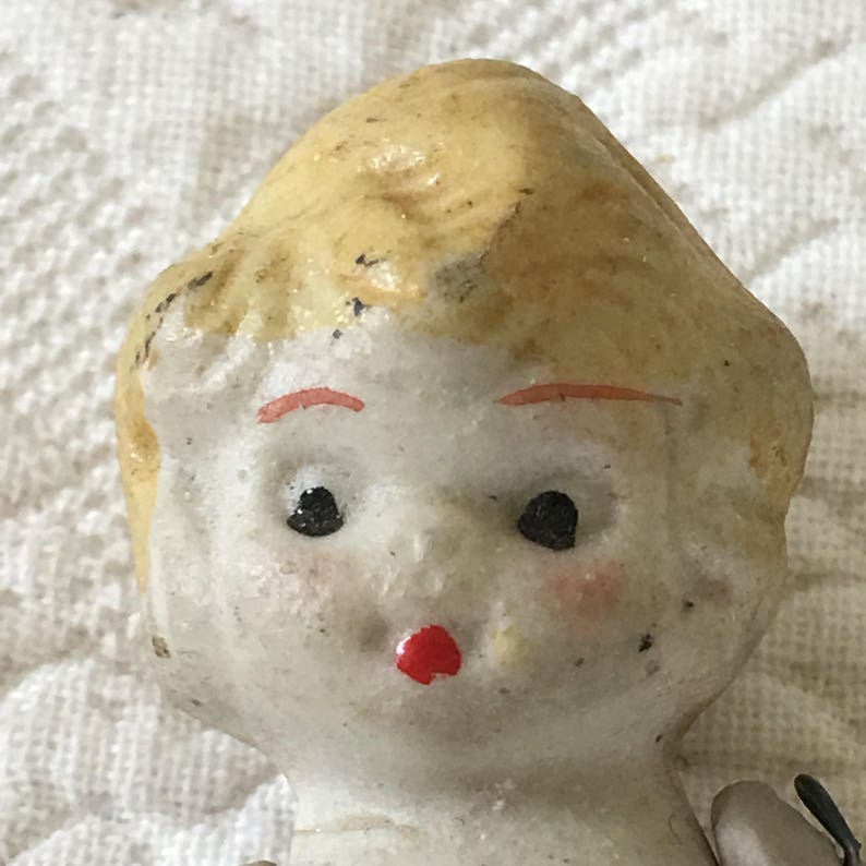 Antique Porcelain Miniature KEWPIE DOLL. Made in Japan Etsy