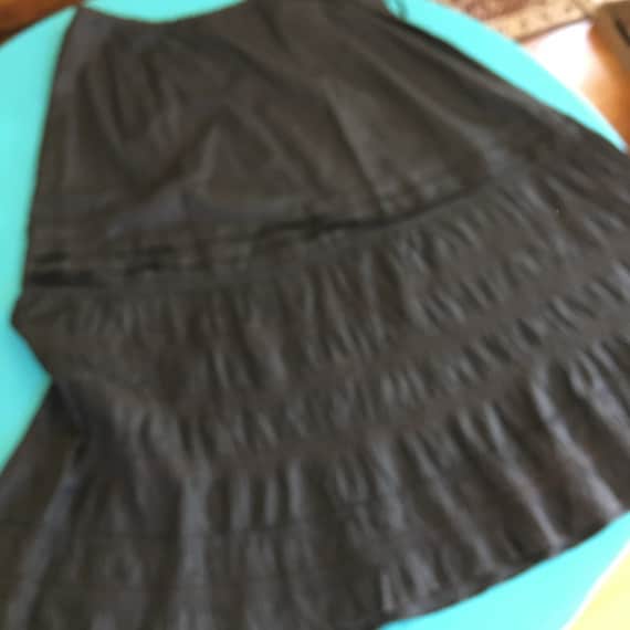 Edwardian Heatherbloom Polished Cotton Petticoat … - image 5