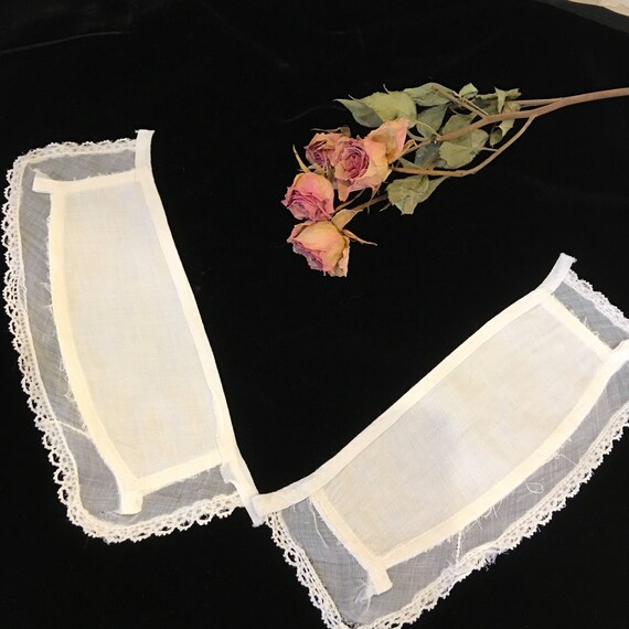Vintage Ridged Cotton, Handkerchief Linen and Cro… - image 5