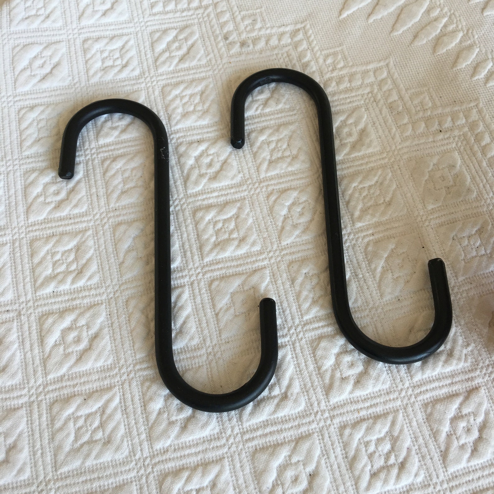 Wrought Iron S Hook. Choose Size of S Hook to Hang Etsy