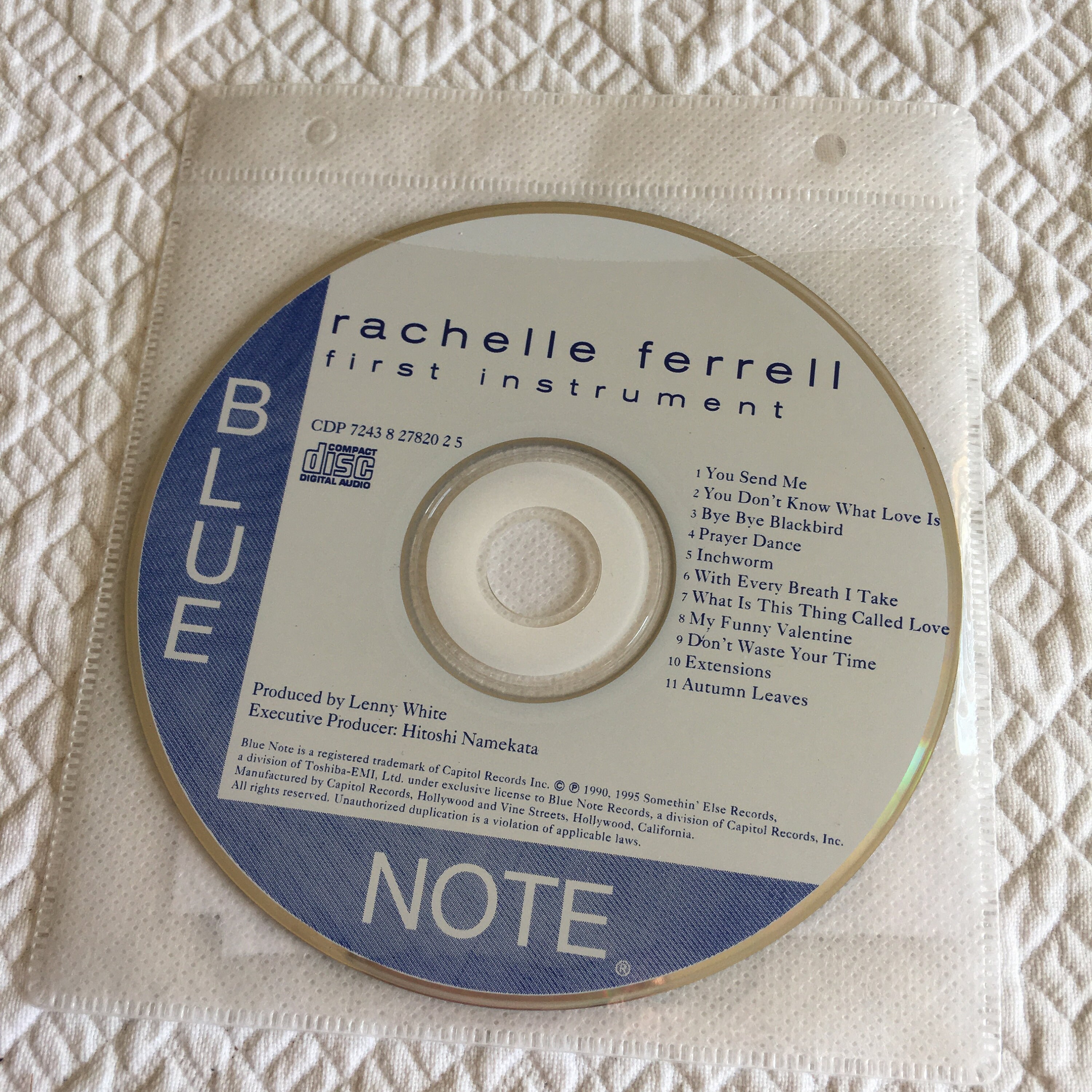 Vintage Rachelle Ferrell 1992 or First Instrument Blue Note or ...