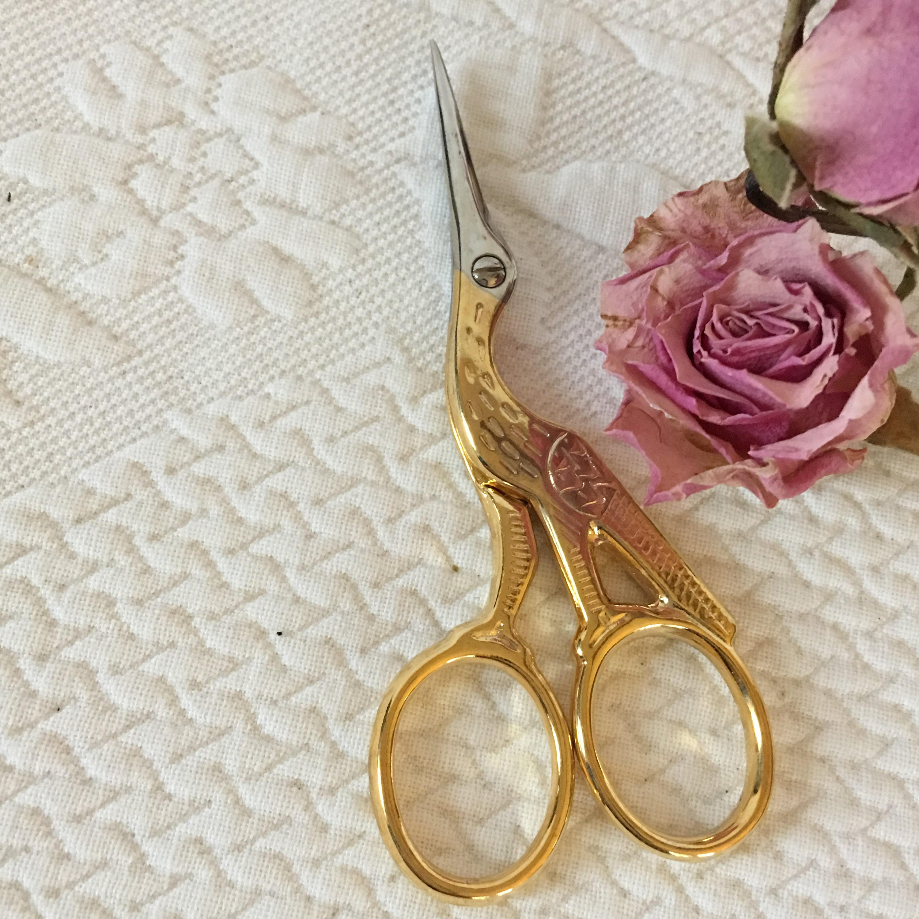 Stork Scissors. 3 1/2 Fine Italian Needle Art Scissor Etsy