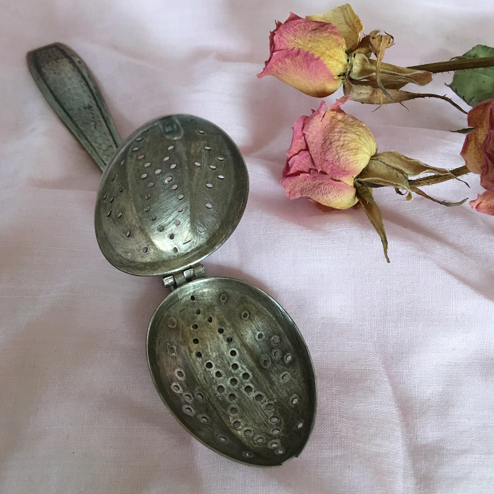 Vintage Silver Plate Tea Brewing Spoon. Brew Loose Leaf Tea Etsy