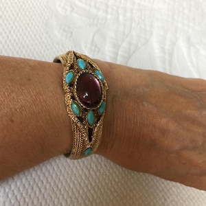 Vintage Hidden Watch Bracelet - Etsy display picture 2