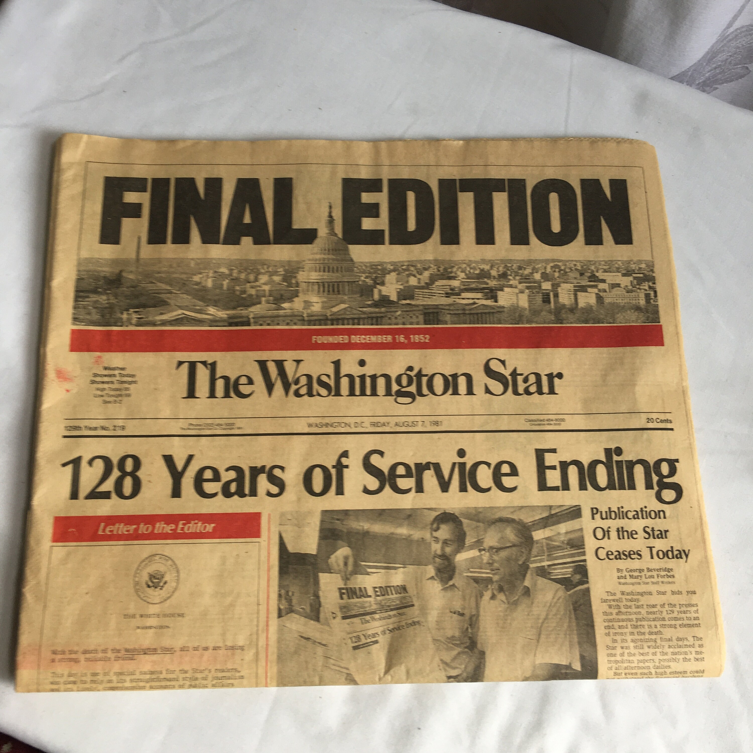 Vintage News Paper Bag - Etsy