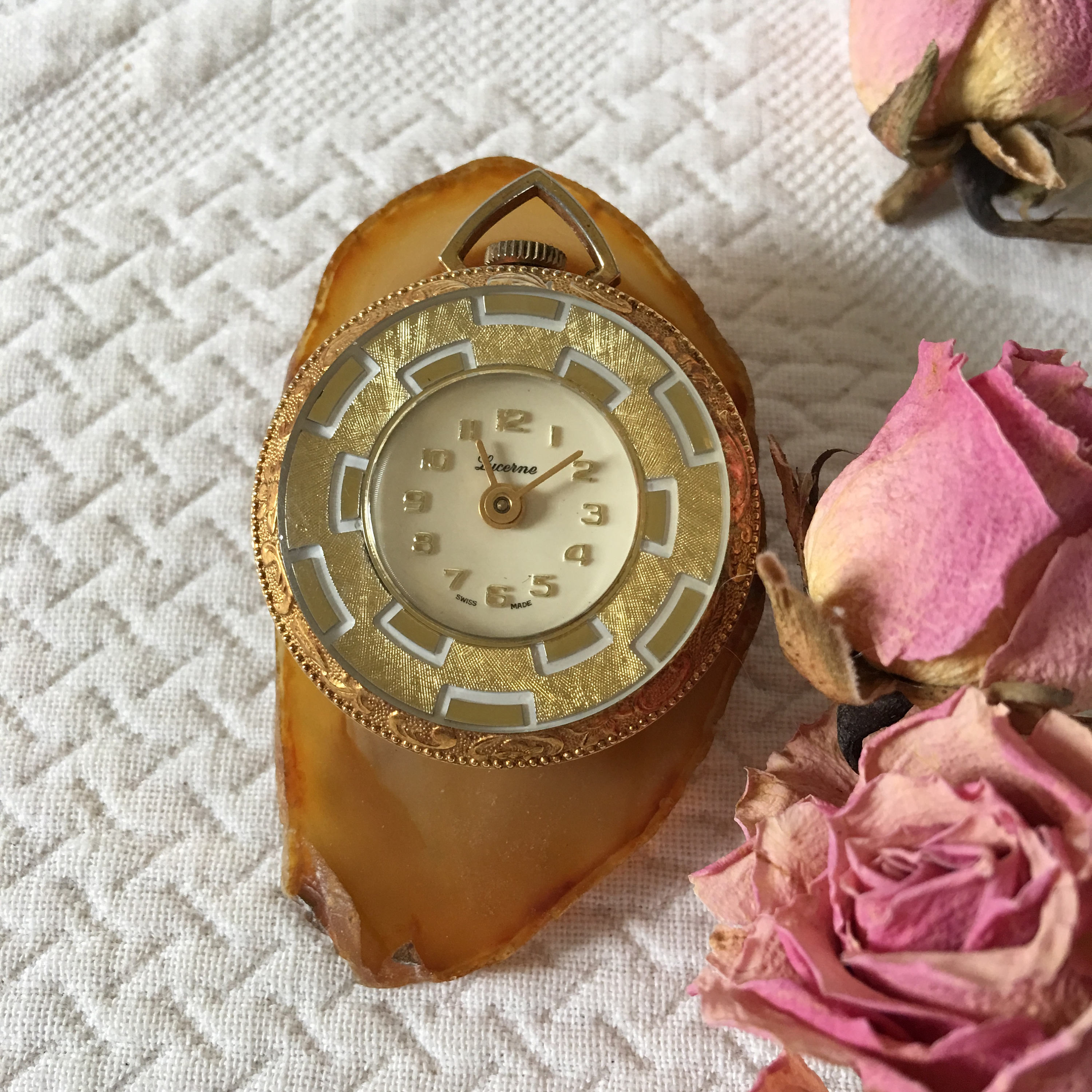 Vintage Swiss Made Pendant Watch - Etsy