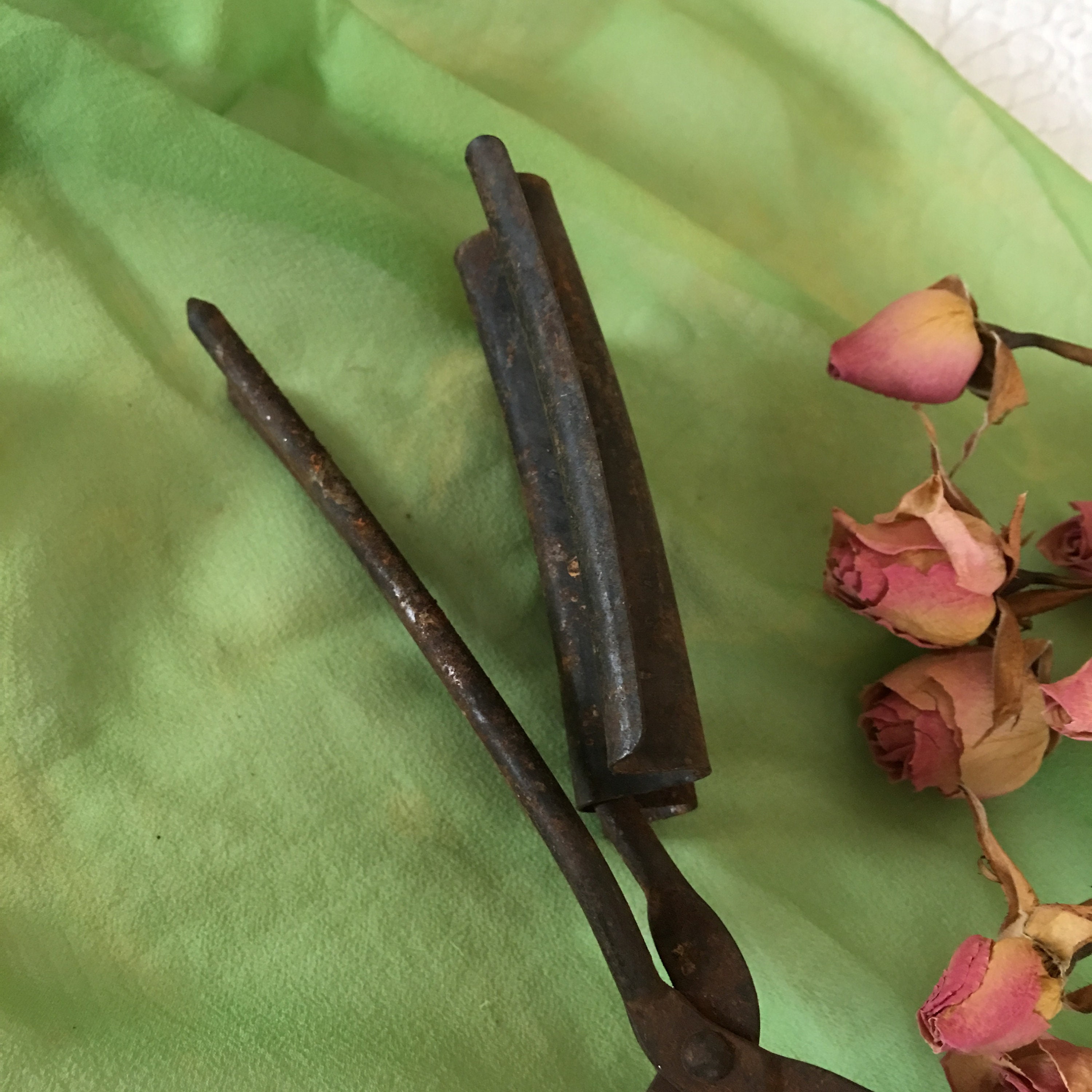 Antique Hair Crimper With Wood Handle. Hair Curler Crimper. Etsy