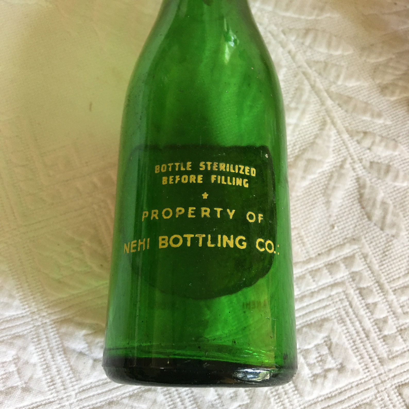 Vintage Rums Dry Ginger Ale Soda Bottle. Empty Bottle. A Nehi Etsy UK