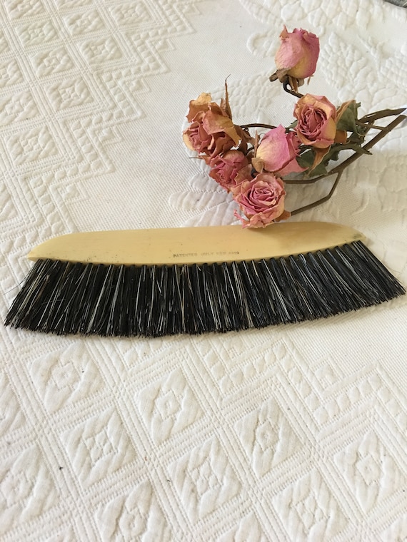 Antique Hat Brush From France. Curved Brush From T