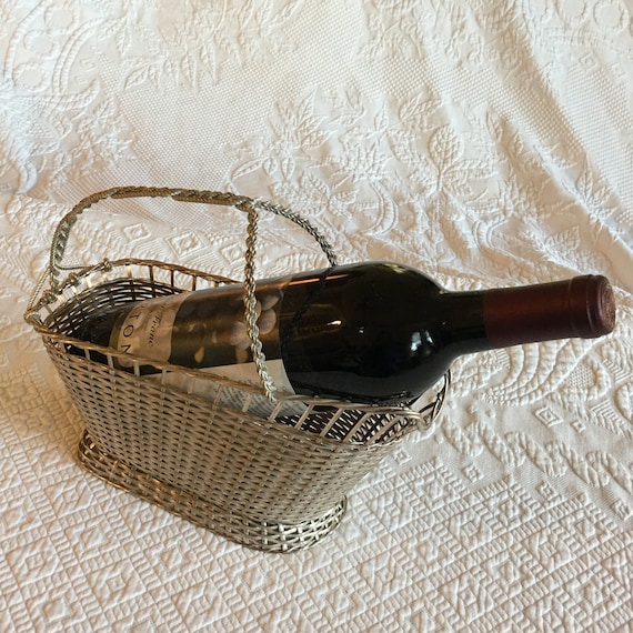 Silver wine holder new arrivals