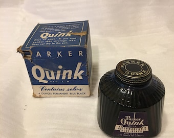 Parker Quink SOLV-X Permanent Black 5 Tintenpatronen 