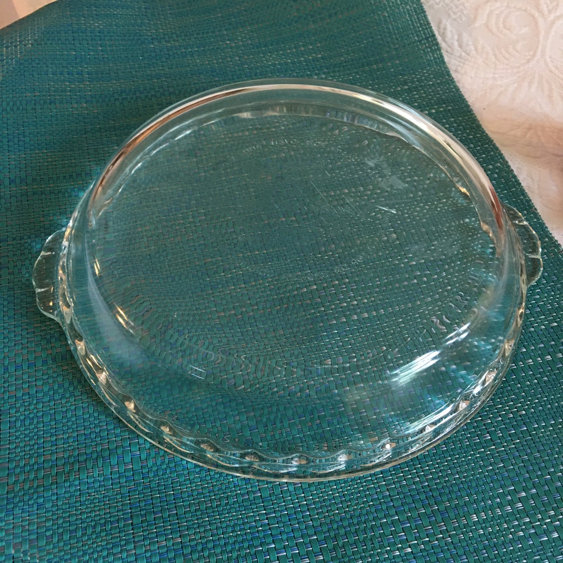 Vintage Glass Pie Plate. Pyrex 75th Anniversary. 1015 to 1990 Etsy UK
