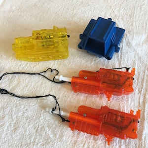 Vintage 1992-1994 Shooters of Bullets and Missiles for G.I. Joe or Other Action Toys.