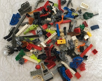 Lego Pieces. Over 12 Ounces of Mixed Lego Pieces for Adding to Collections or Repurposing for Crafting. Look At Pictures for Pieces.