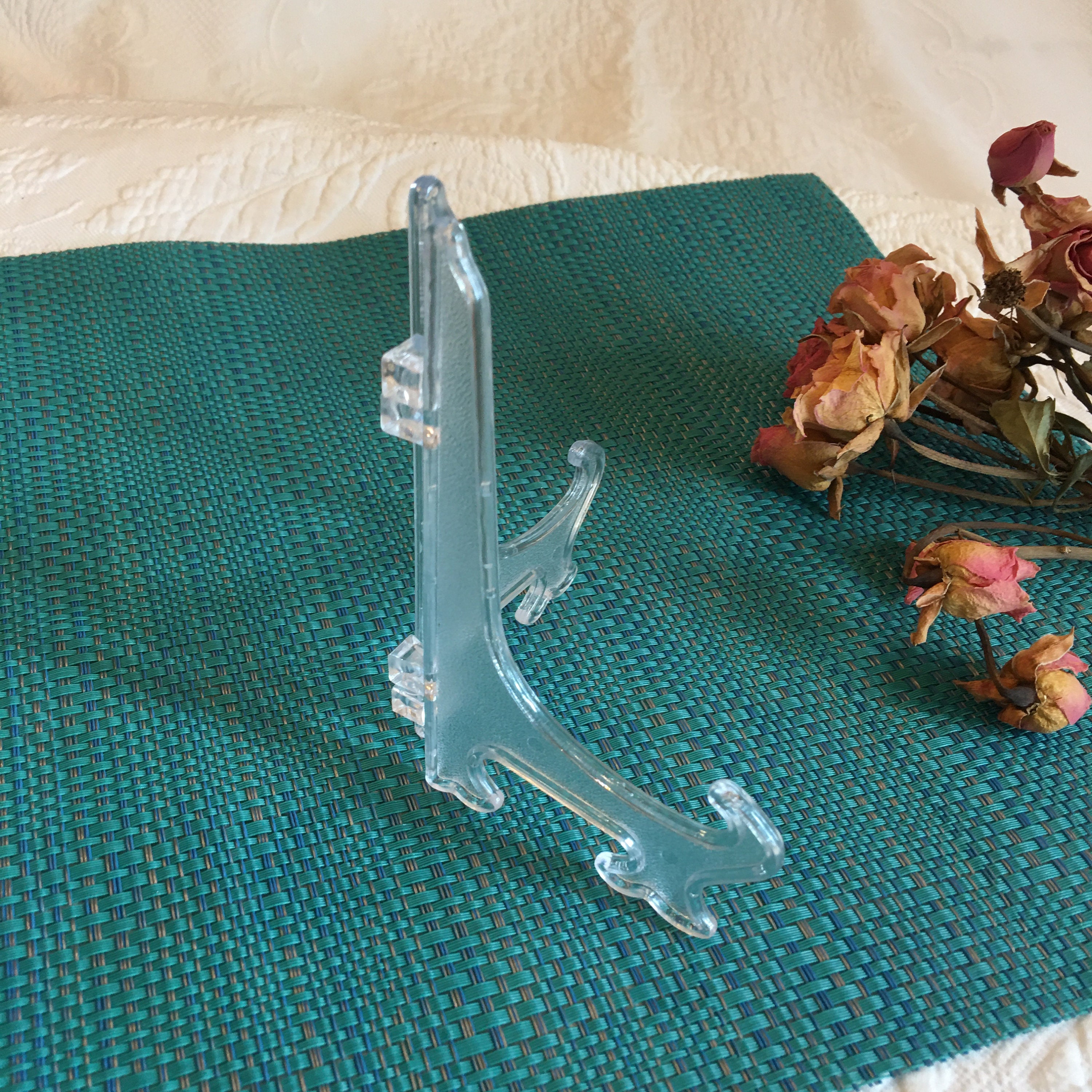 Vintage Plastic Picture Stands. Choose Color and Size. Use in Etsy