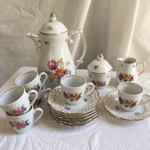 Vintage 17 Piece Girl Tea Party China. Bavaria Schumann Arzberg Germany ...