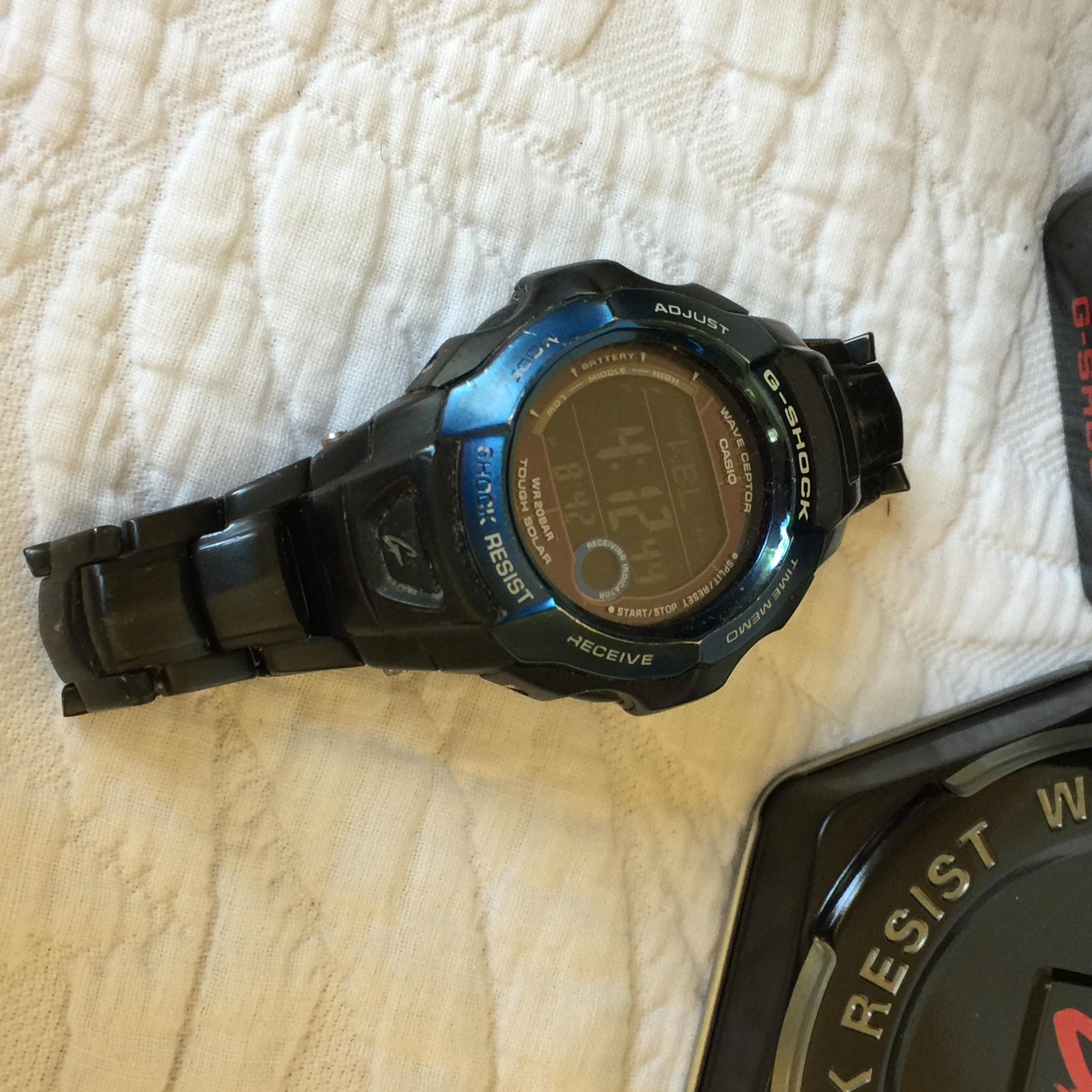 G-SHOCK CASIO 腕時計 WR 20BAR Vintage Casio G-shock WR 20 BAR Man's Wristwatch. Tough