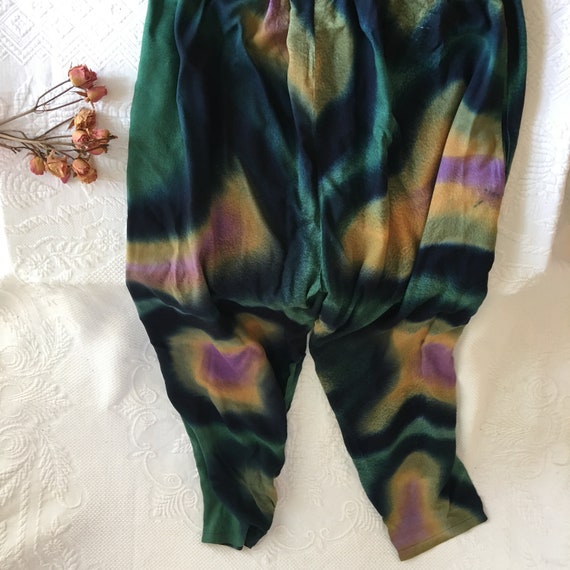 Vintage 1970s Outfit Synchronicity Haram Pants an… - image 4