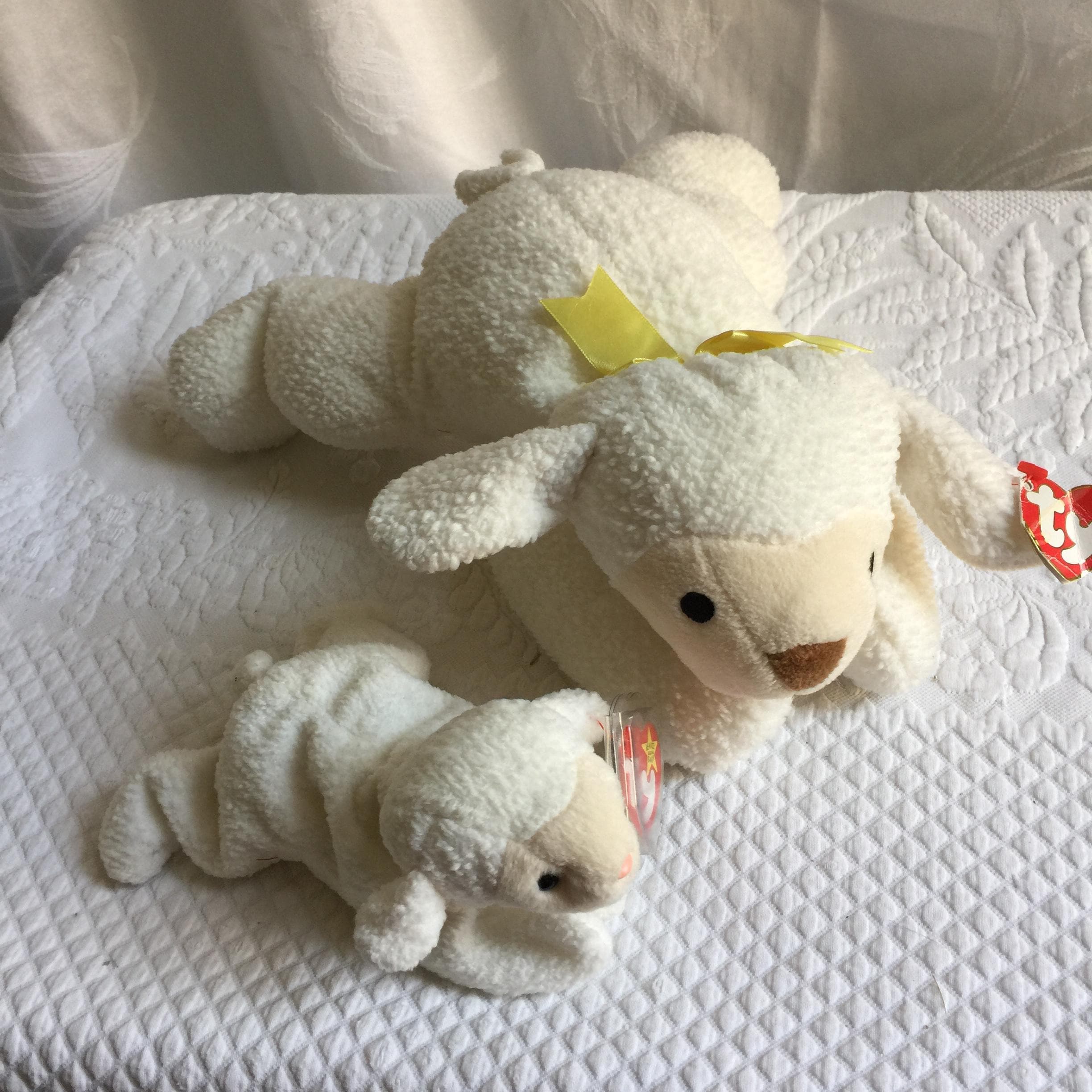 Vintage 1996 Ty Baba the Pillow Pals Collection or Fleece, the