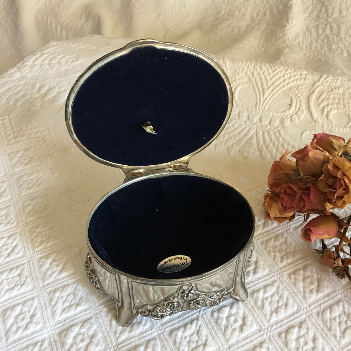 Vintage Things Remembered Musical Jewelry Dresser Box. It Etsy Sweden
