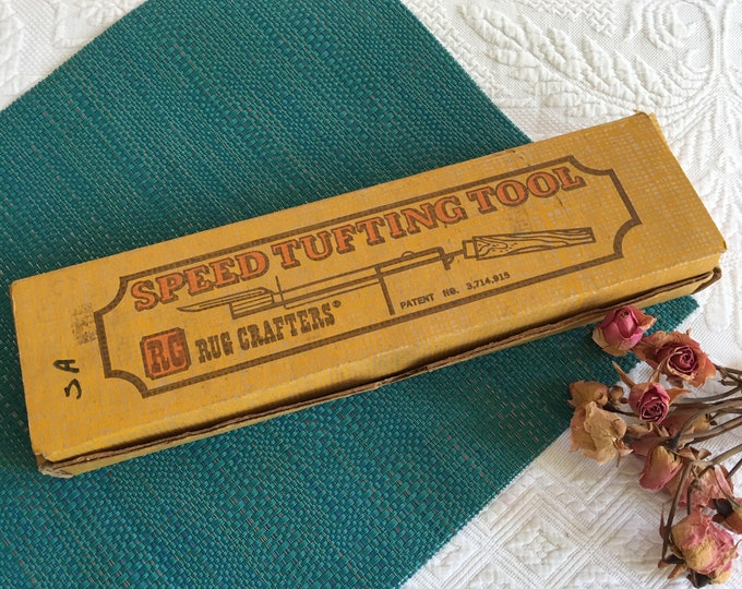 Outil Speed Tufting Vintage Par Rug Crafters - Santa Ana, CA - Occasion
