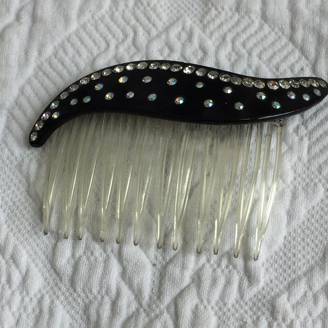 Strass Capelli Pettine, per Sposa Matrimonio, Argento Tonalità Strass Capelli Pettine, per Sposa Matrimonio, Argento Tonalità