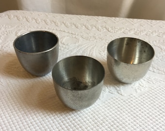 Vintage Jefferson Cup. Choose One: Eales 1779 Primitive Pewter Cup or ACT Stieff P50 Pewter Cup or Towle 7648 Newburyport Pewter Cup.