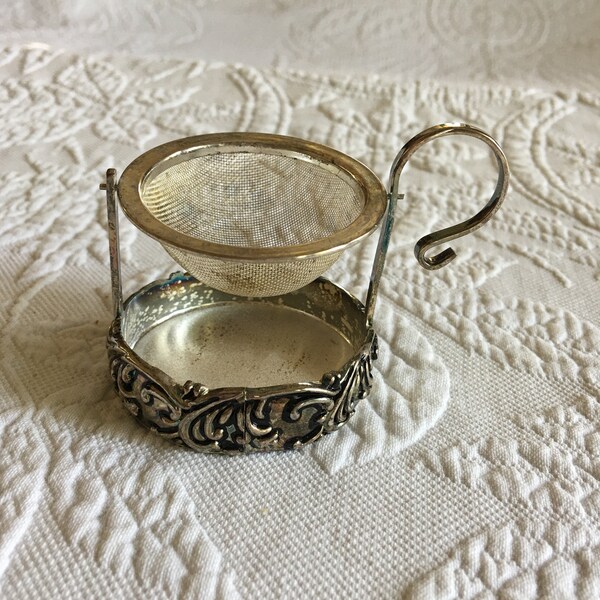 Vintage Tea Strainer Etsy