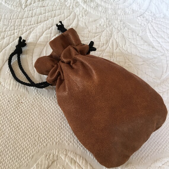 Bolso de bolso con cordón de sintético hecho a mano. - Etsy España