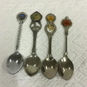 Vintage Display Collector Spoon. Agawa Canyon, Montreal Quebec Spoon or Edmonton Alberta or Corporation of Dundas Collector Spoon. Choose.